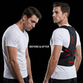 Premium adjustable posture corrector back brace, Muscle Hub