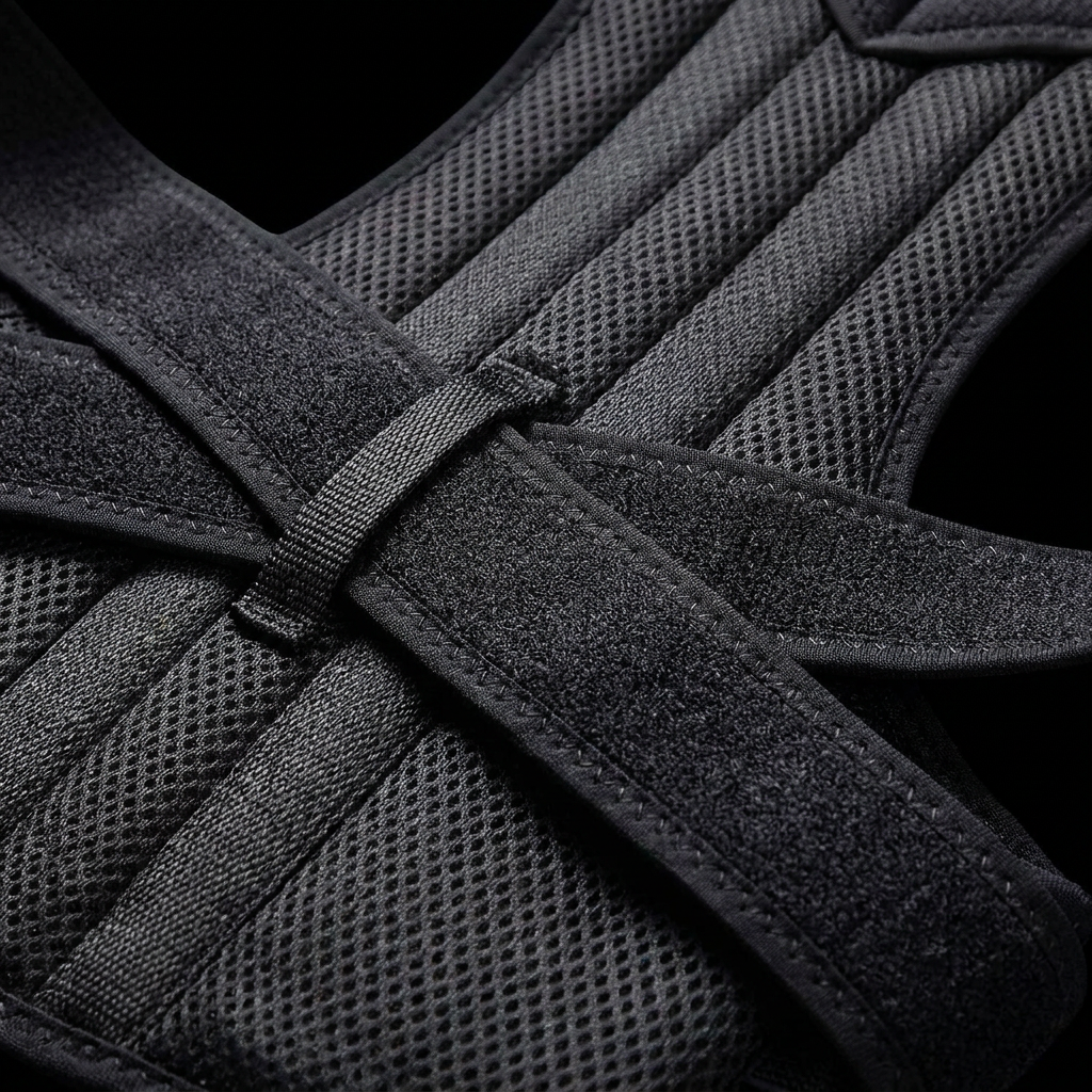 Posture corrector worn for spinal alignment support