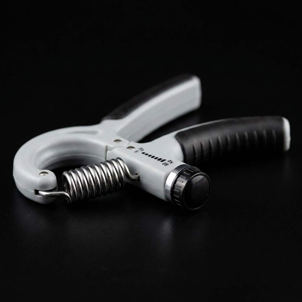 Professional product photo of adjustable hand gripper